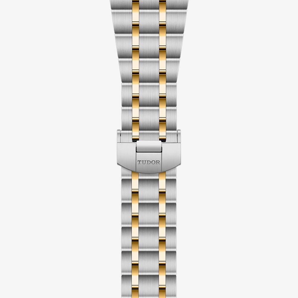 TUDOR Royal 41mm Black Dial Steel & Gold Gents Watch M28603-0003