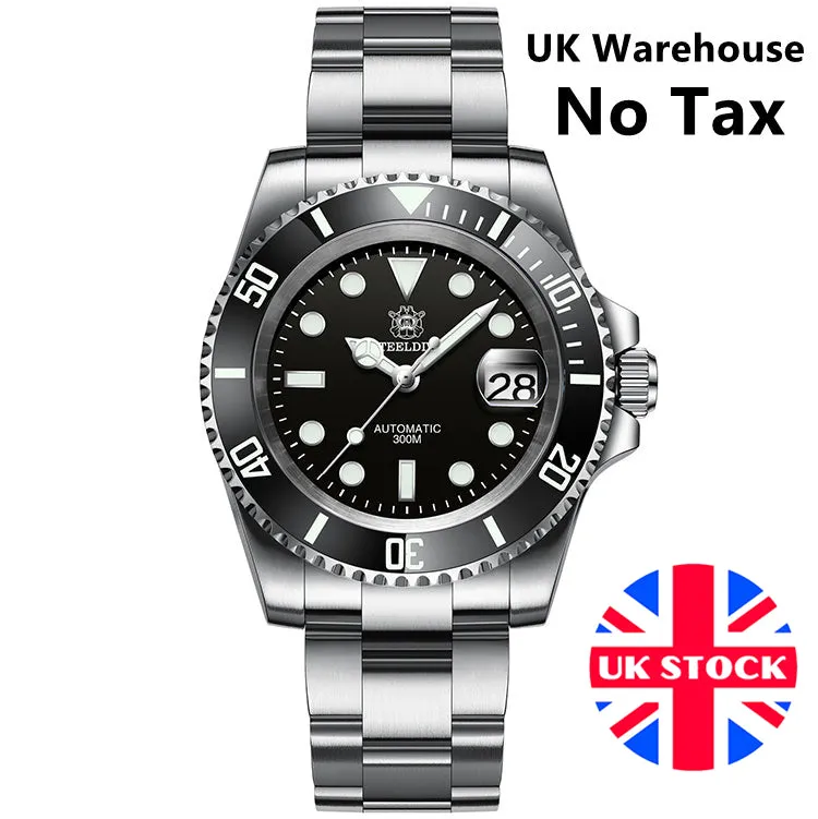 UK Warehouse - Steeldive SD1953 Sub Men Dive Watch V2 