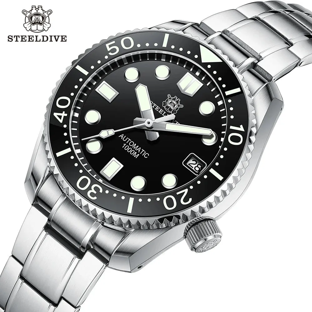UK Warehouse - Steeldive SD1968 Mariner 300 Monobloc Dive Watch 
