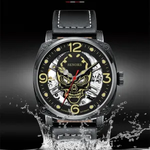 Upgraded Super Luminous Skull Mechanical Watch 