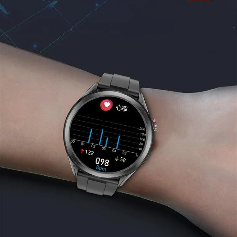 W10 Smart Watch Temperature Monitoring ECG Step 