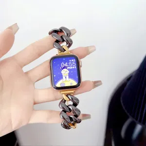 Watch Ceramic Stainless Steel Chain Metal Strap 