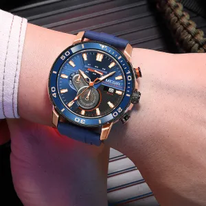 Watch Multi-function Chronograph Calendar Sports Men's Watches 