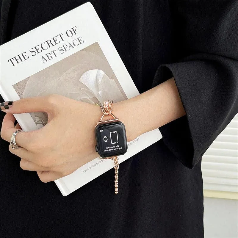 Watch Pearl Metal Chain Small Fragrance 