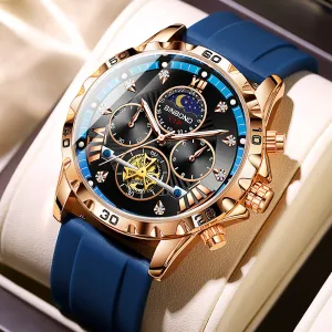 Waterproof Luminous Camel Flywheel Men's Student Korean Fashion Internet Celebrity Quartz Watch 