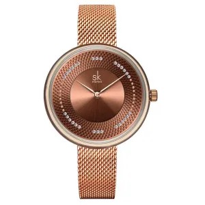 Waterproof Simple Temperament Personality Big Dial 