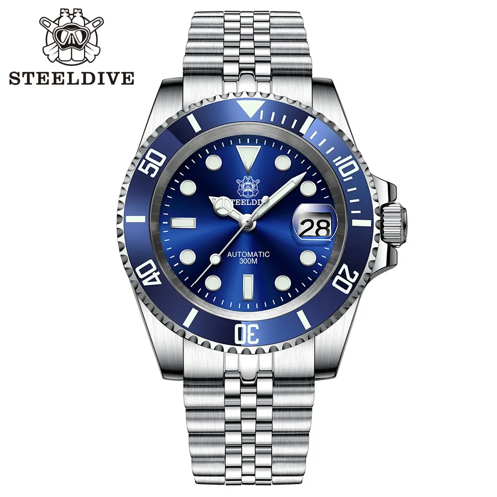 Welcome DealSteeldive SD1953 Sub Men Dive Watch V2