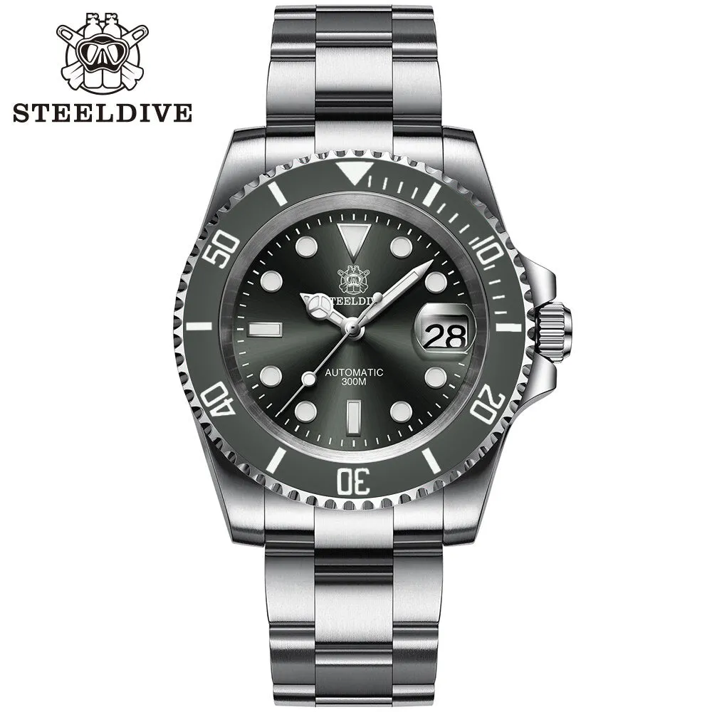 Welcome DealSteeldive SD1953 Sub Men Dive Watch V2