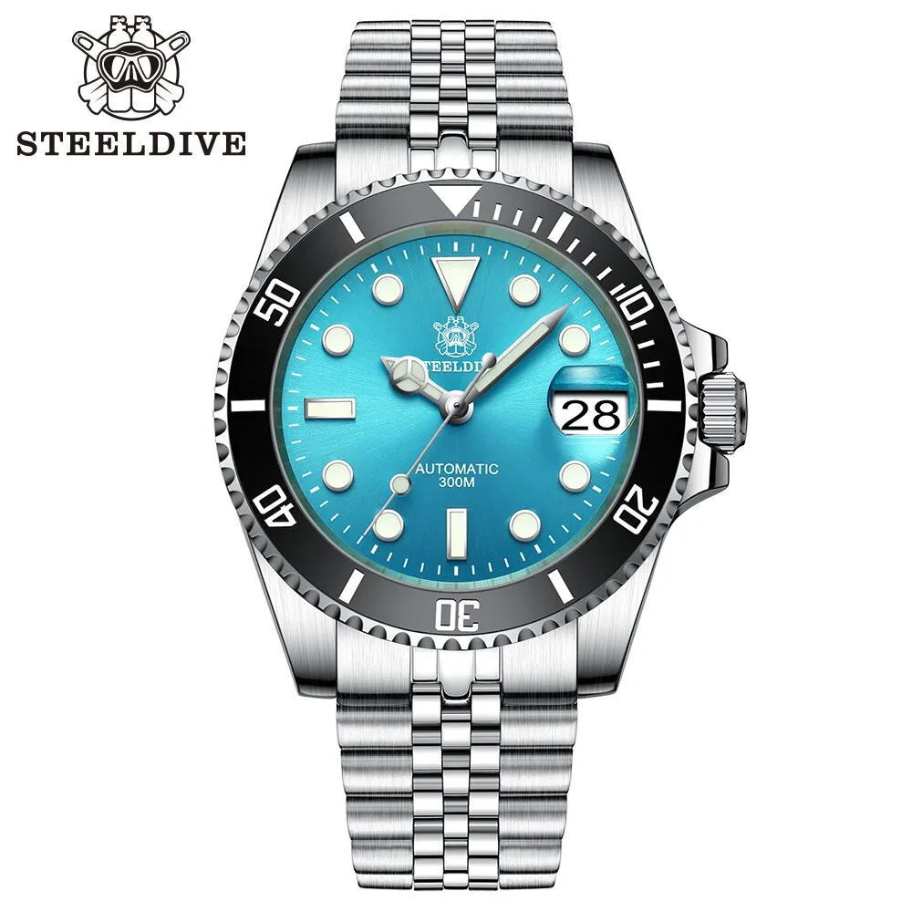 Welcome DealSteeldive SD1953 Sub Men Dive Watch V2
