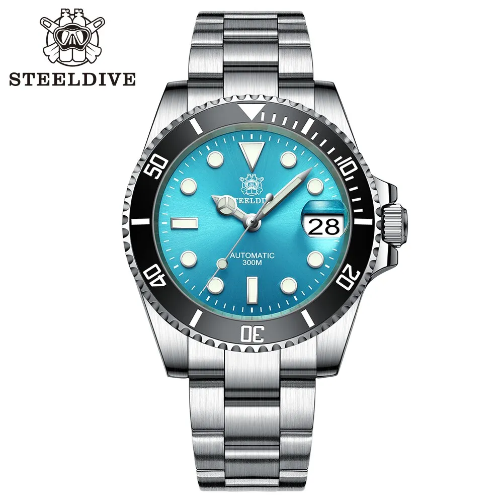 Welcome DealSteeldive SD1953 Sub Men Dive Watch V2