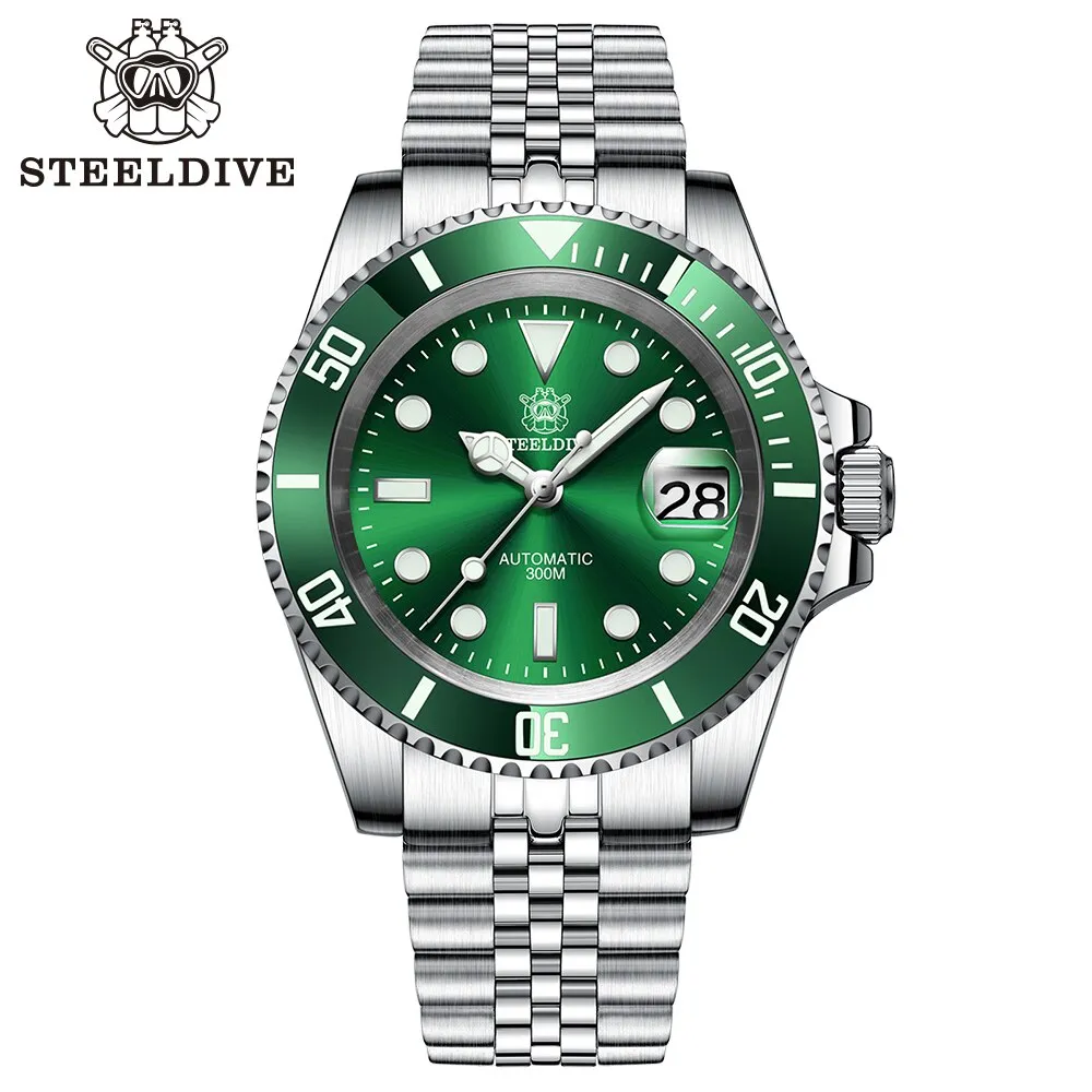 Welcome DealSteeldive SD1953 Sub Men Dive Watch V2