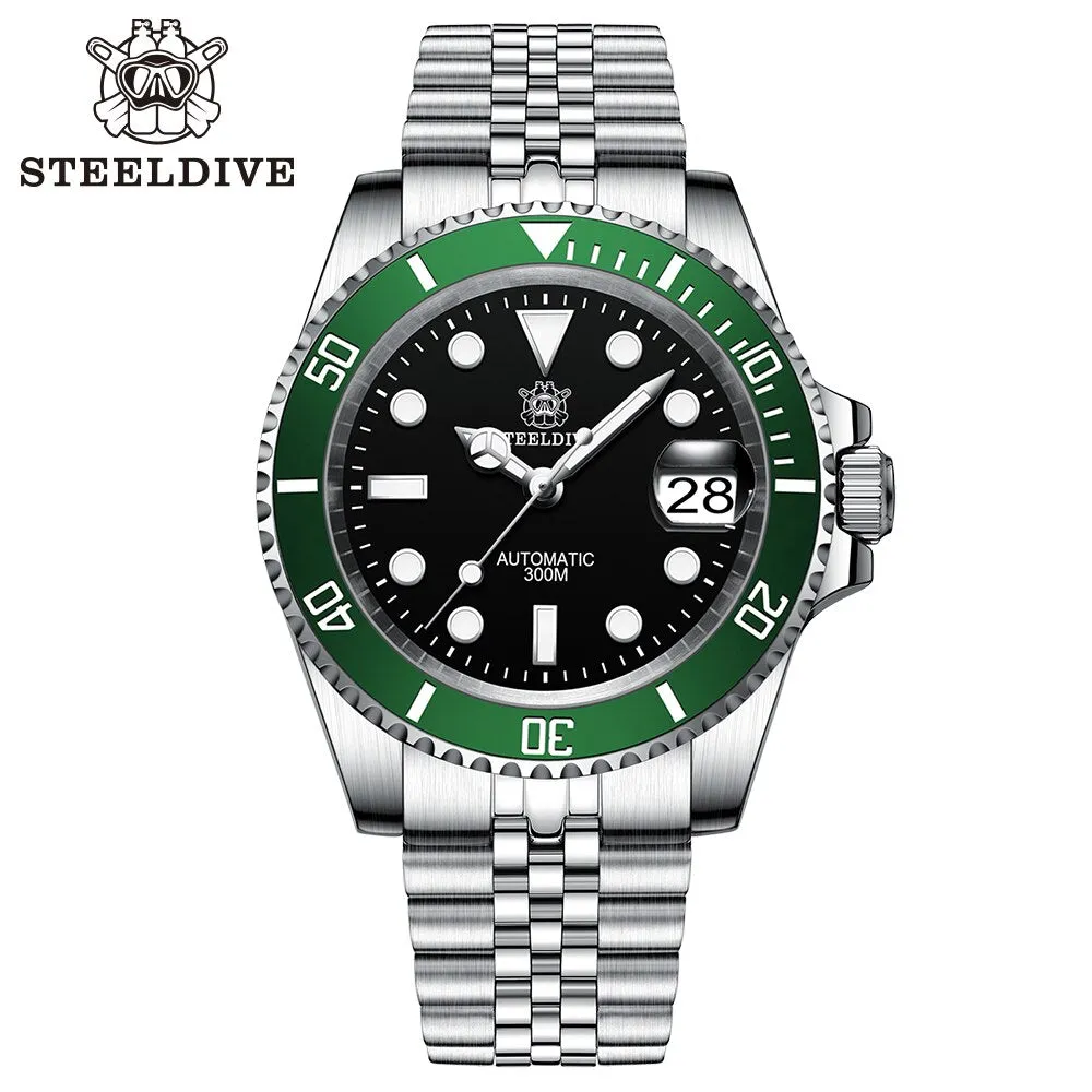 Welcome DealSteeldive SD1953 Sub Men Dive Watch V2