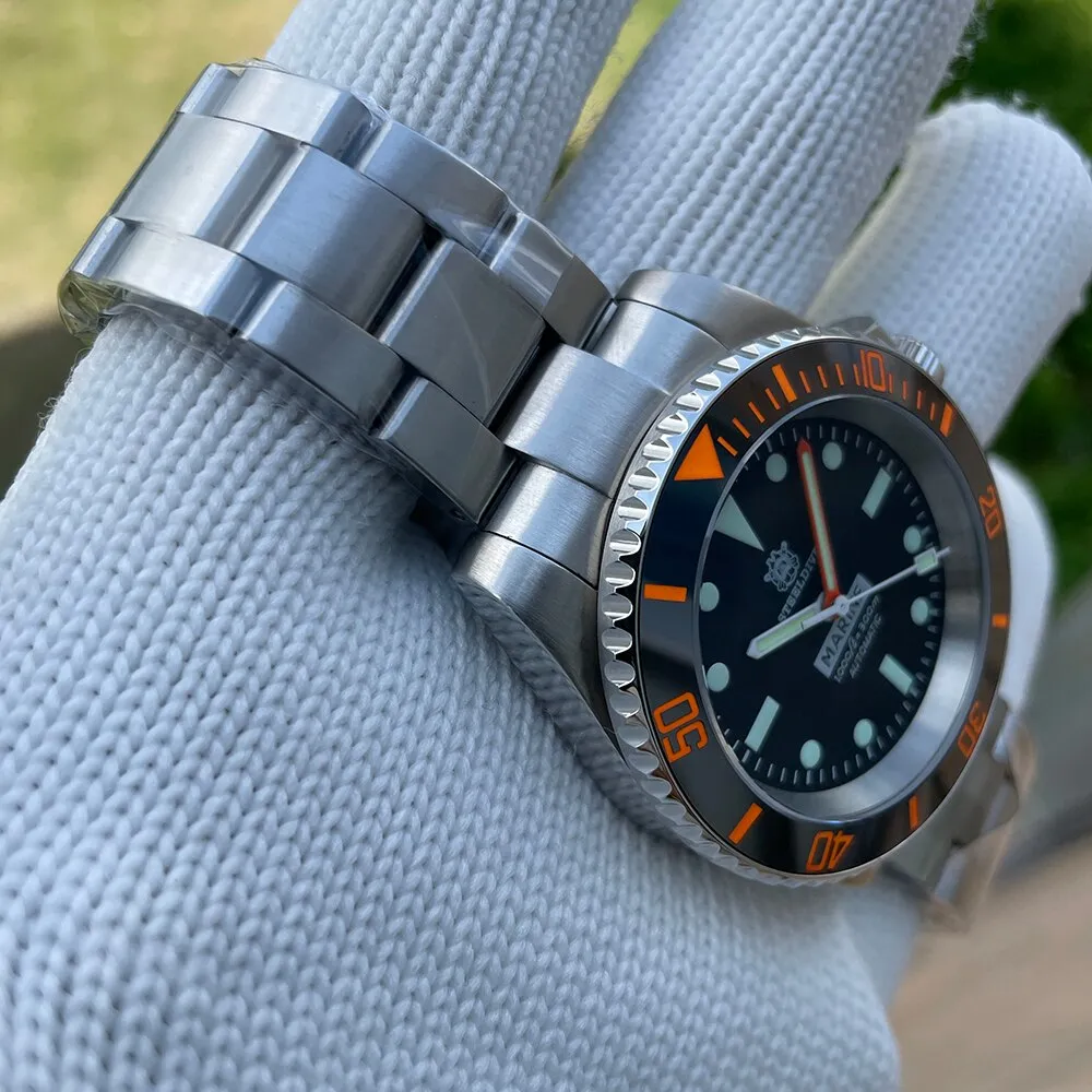 Welcome DealSteeldive SD1954C Orange Sub Automatic Watch V2