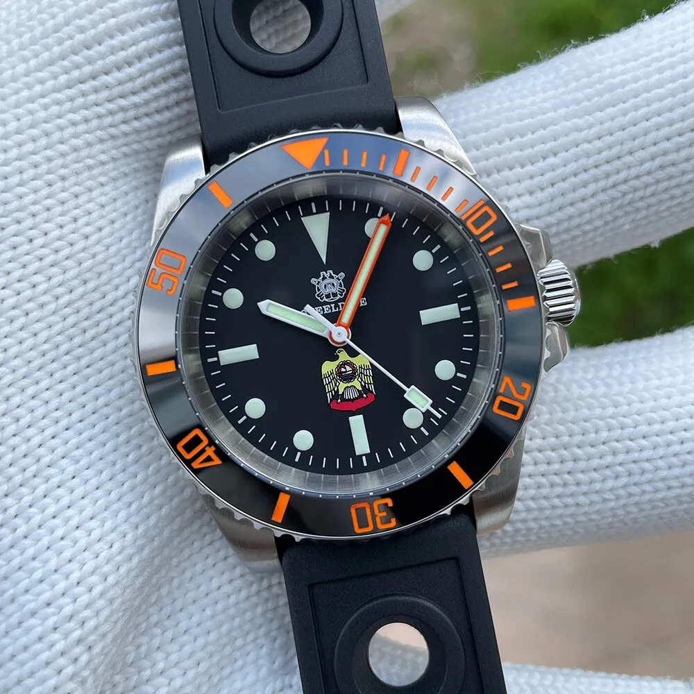 Welcome DealSteeldive SD1954C Orange Sub Automatic Watch V2