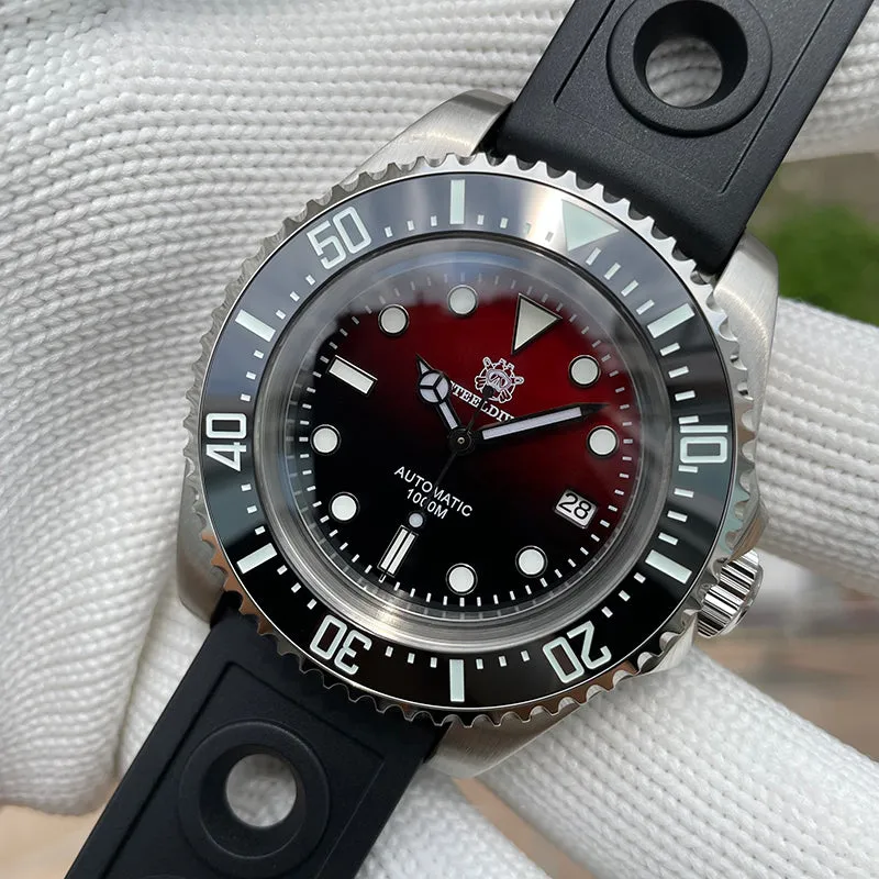 Welcome DealSteeldive SD1964 Sea-Dweller Sub Dive Watch