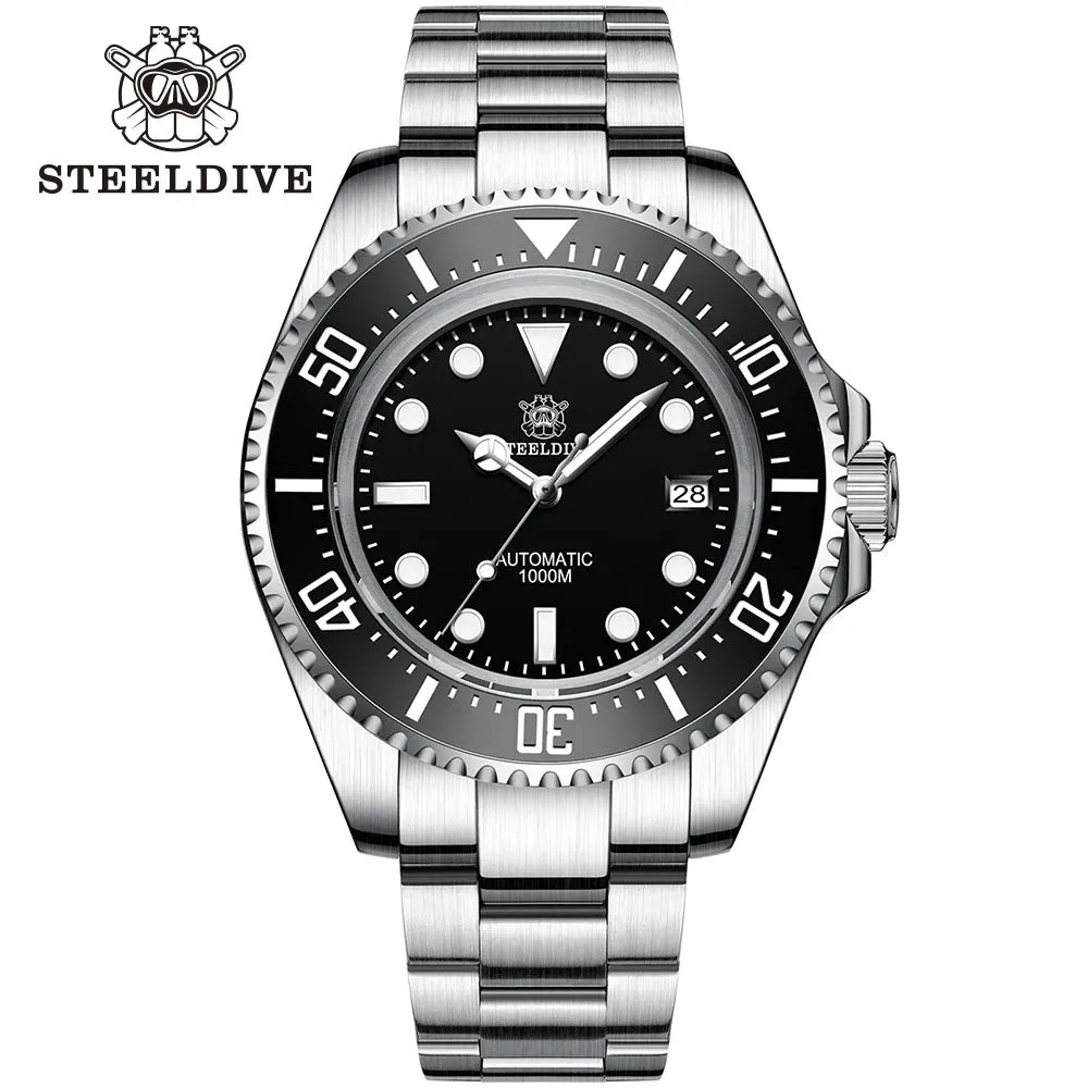 Welcome DealSteeldive SD1964 Sea-Dweller Sub Dive Watch 