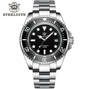 Welcome DealSteeldive SD1964 Sea-Dweller Sub Dive Watch 
