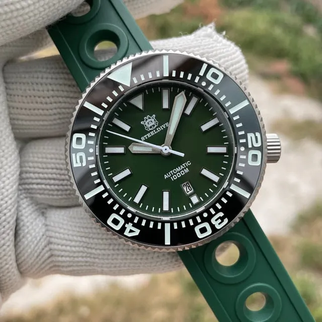 Welcome DealSteeldive SD1976P Monoblock 48mm Diver Watch