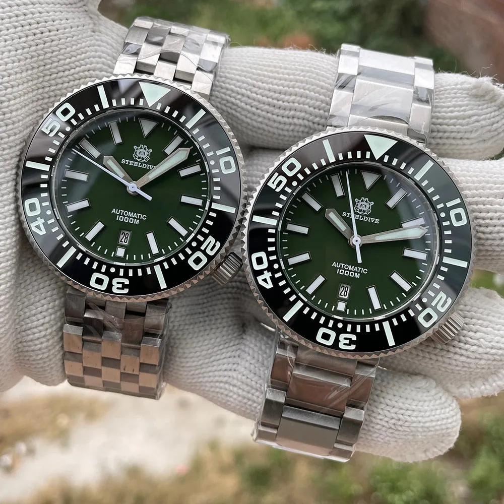Welcome DealSteeldive SD1976P Monoblock 48mm Diver Watch