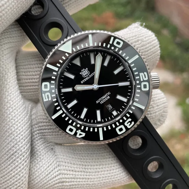 Welcome DealSteeldive SD1976P Monoblock 48mm Diver Watch