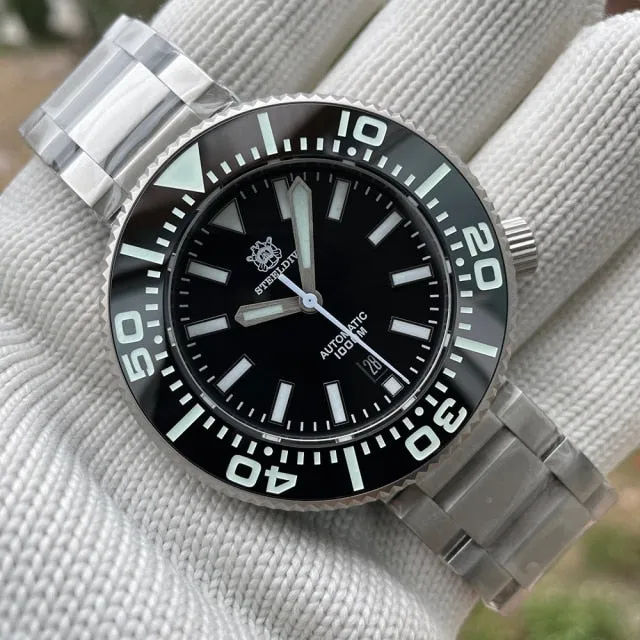 Welcome DealSteeldive SD1976P Monoblock 48mm Diver Watch