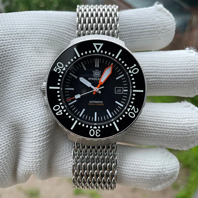 Welcome DealSteeldive SD1989 Monobloc 1000m Diver Watch