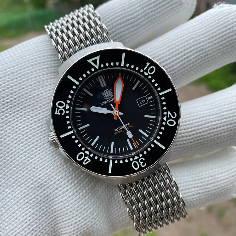 Welcome DealSteeldive SD1989 Monobloc 1000m Diver Watch
