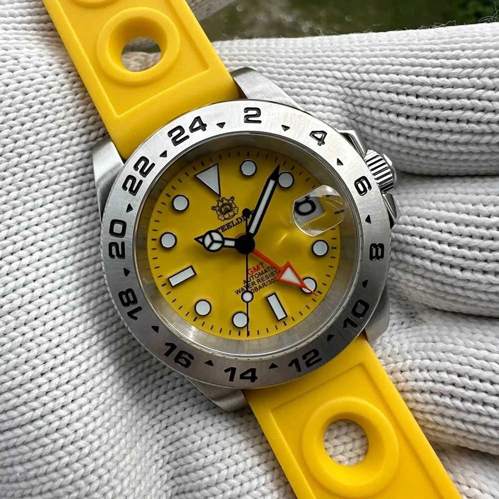 Welcome DealSteeldive SD1992 NH34 GMT Automatic Watch
