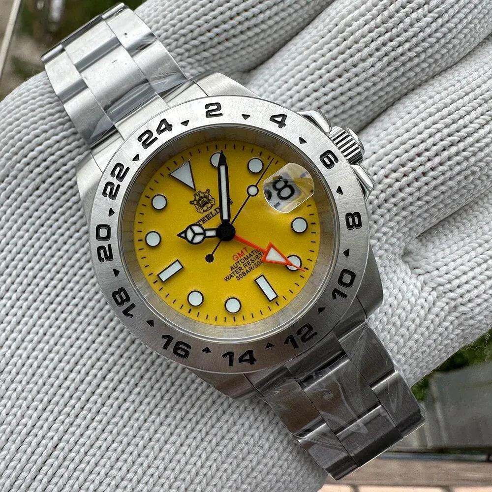 Welcome DealSteeldive SD1992 NH34 GMT Automatic Watch