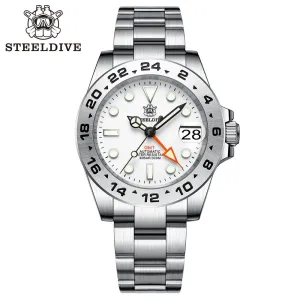 Welcome DealSteeldive SD1992 NH34 GMT Automatic Watch 
