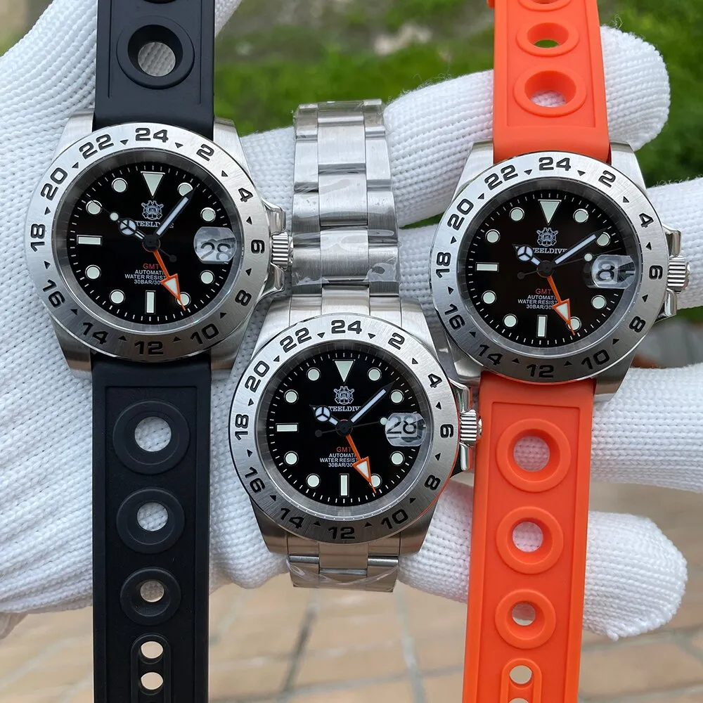 Welcome DealSteeldive SD1992 NH34 GMT Automatic Watch