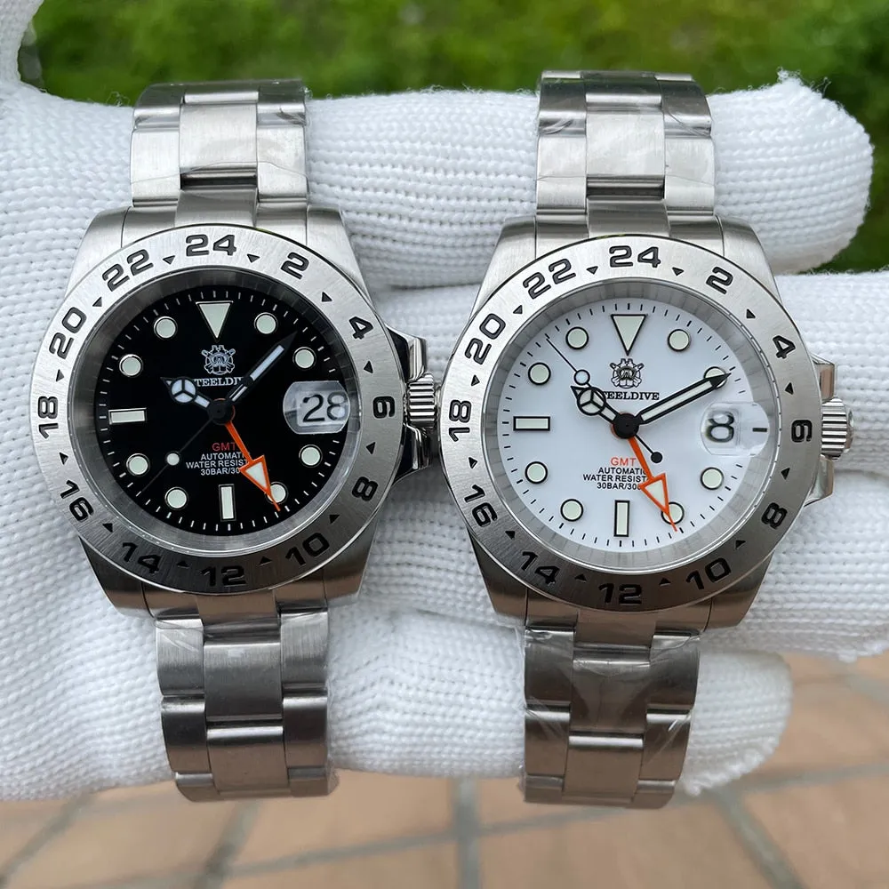 Welcome DealSteeldive SD1992 NH34 GMT Automatic Watch