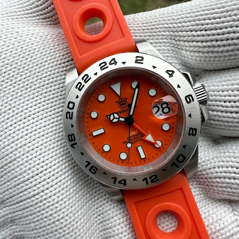 Welcome DealSteeldive SD1992 NH34 GMT Automatic Watch