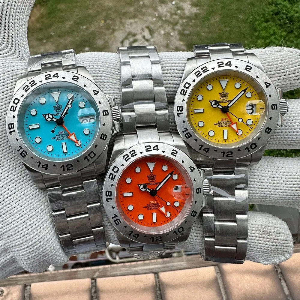 Welcome DealSteeldive SD1992 NH34 GMT Automatic Watch