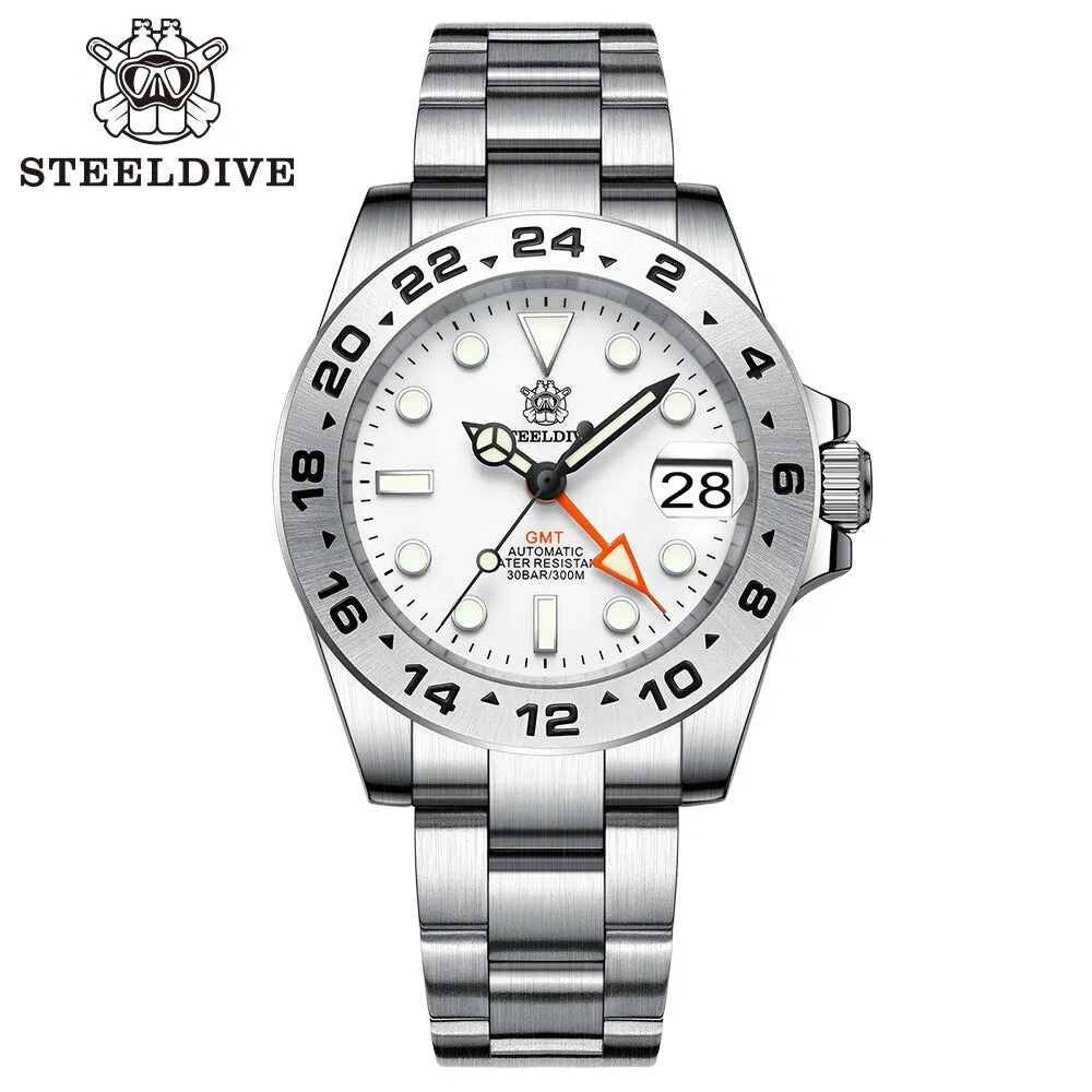 Welcome DealSteeldive SD1992 NH34 GMT Automatic Watch 