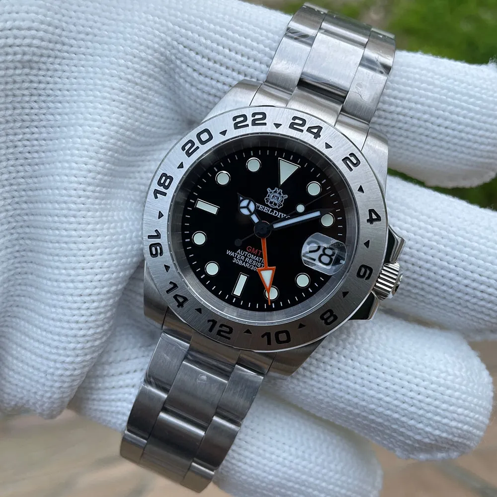 Welcome DealSteeldive SD1992 NH34 GMT Automatic Watch