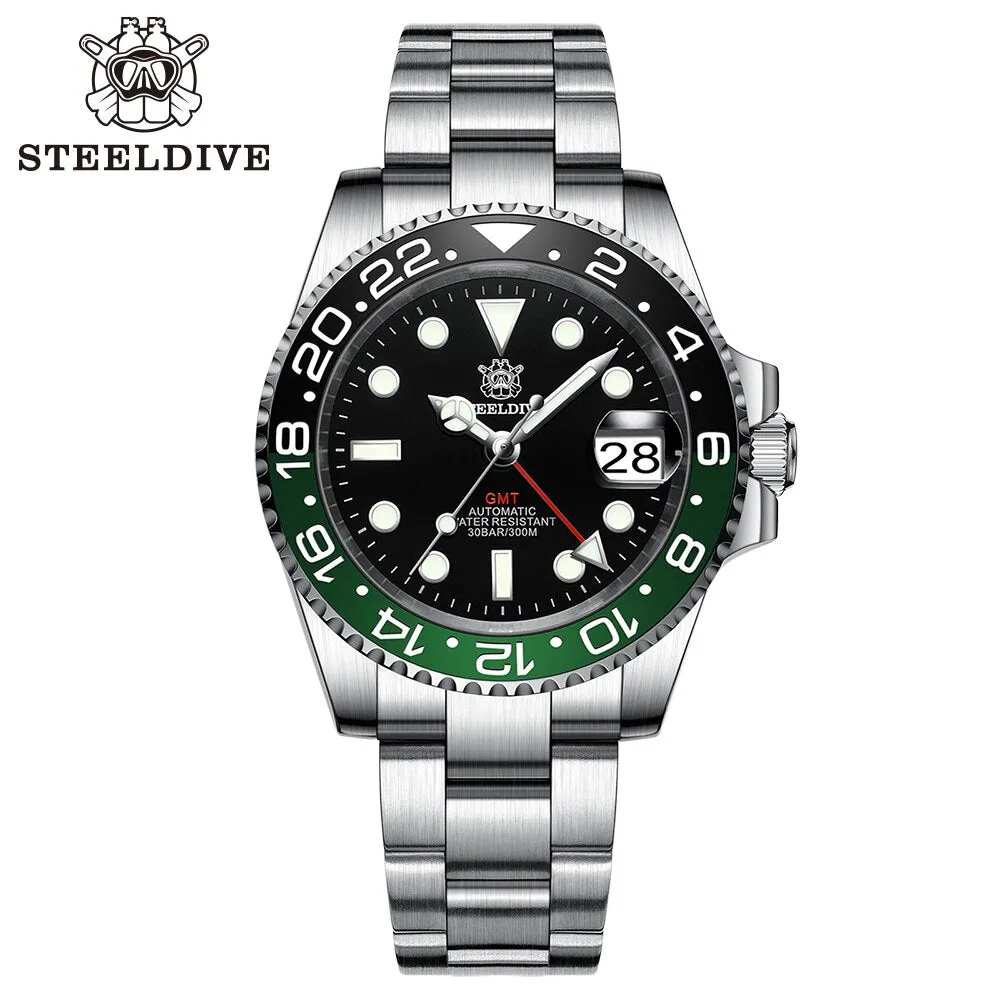 Welcome DealSteeldive SD1993 NH34 GMT Automatic Watch V2