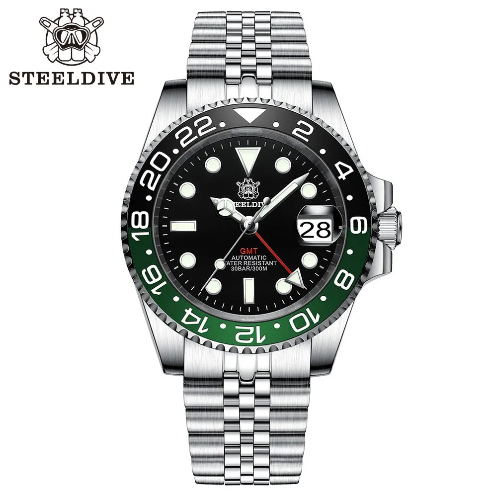 Welcome DealSteeldive SD1993 NH34 GMT Automatic Watch V2