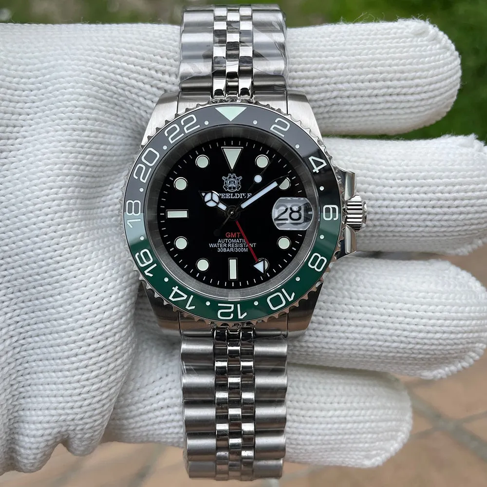 Welcome DealSteeldive SD1993 NH34 GMT Automatic Watch V2