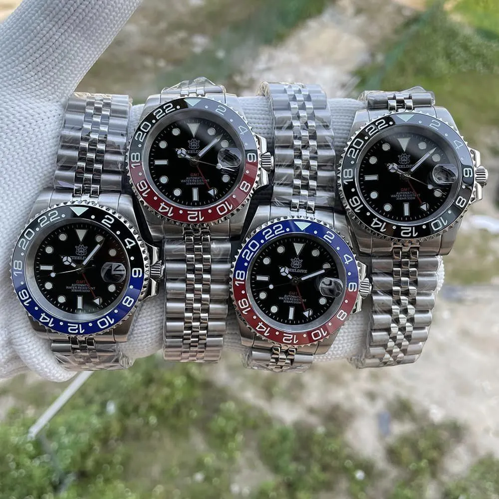 Welcome DealSteeldive SD1993 NH34 GMT Automatic Watch V2