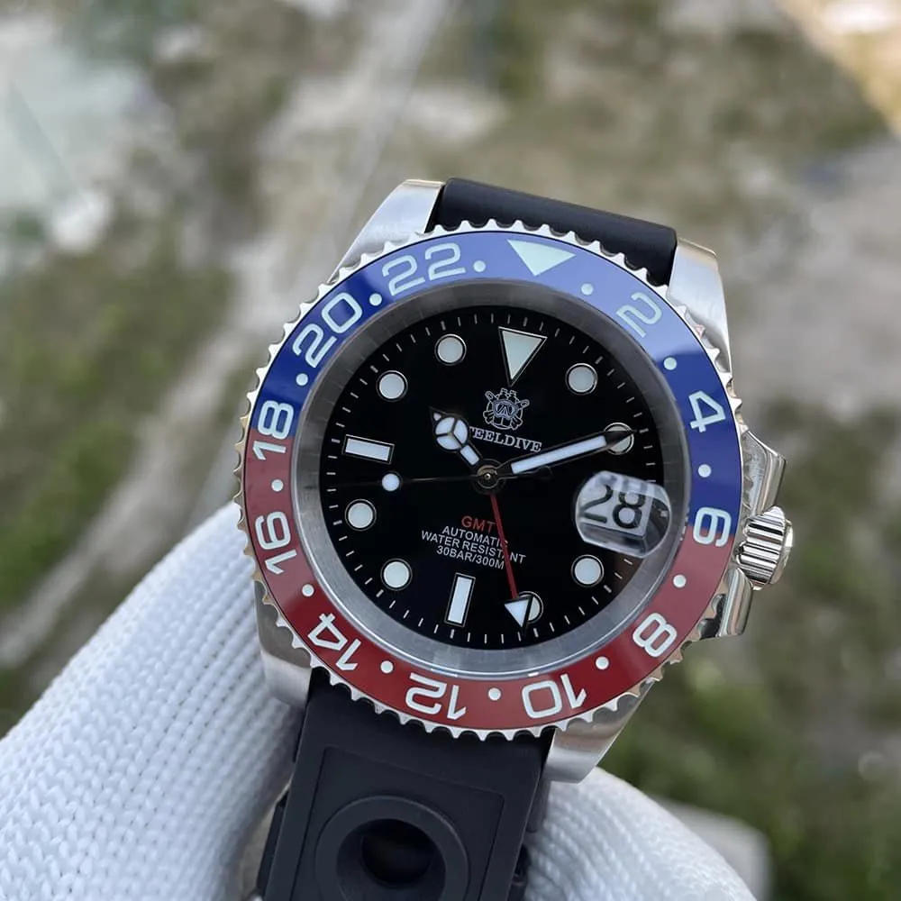 Welcome DealSteeldive SD1993 NH34 GMT Automatic Watch V2