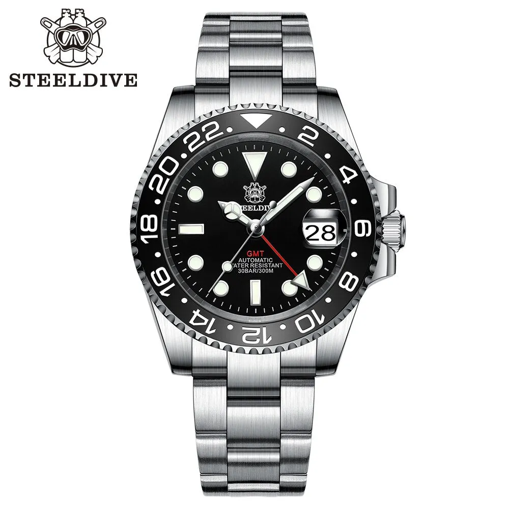 Welcome DealSteeldive SD1993 NH34 GMT Automatic Watch V2