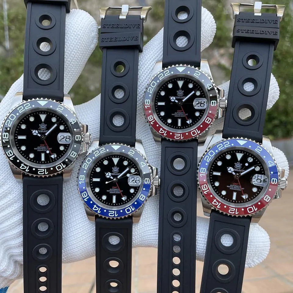 Welcome DealSteeldive SD1993 NH34 GMT Automatic Watch V2