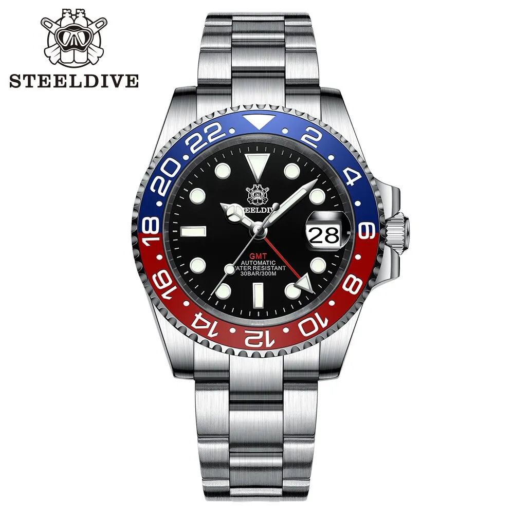 Welcome DealSteeldive SD1993 NH34 GMT Automatic Watch V2 