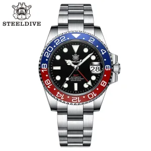 Welcome DealSteeldive SD1993 NH34 GMT Automatic Watch V2 