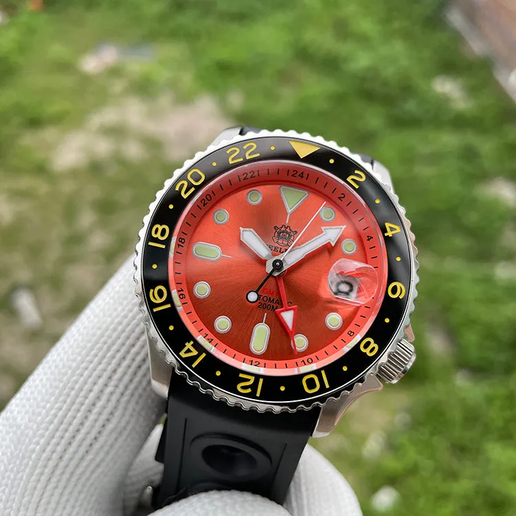 Welcome DealSteeldive SD1994 SKX007 NH34 GMT Automatic Watch