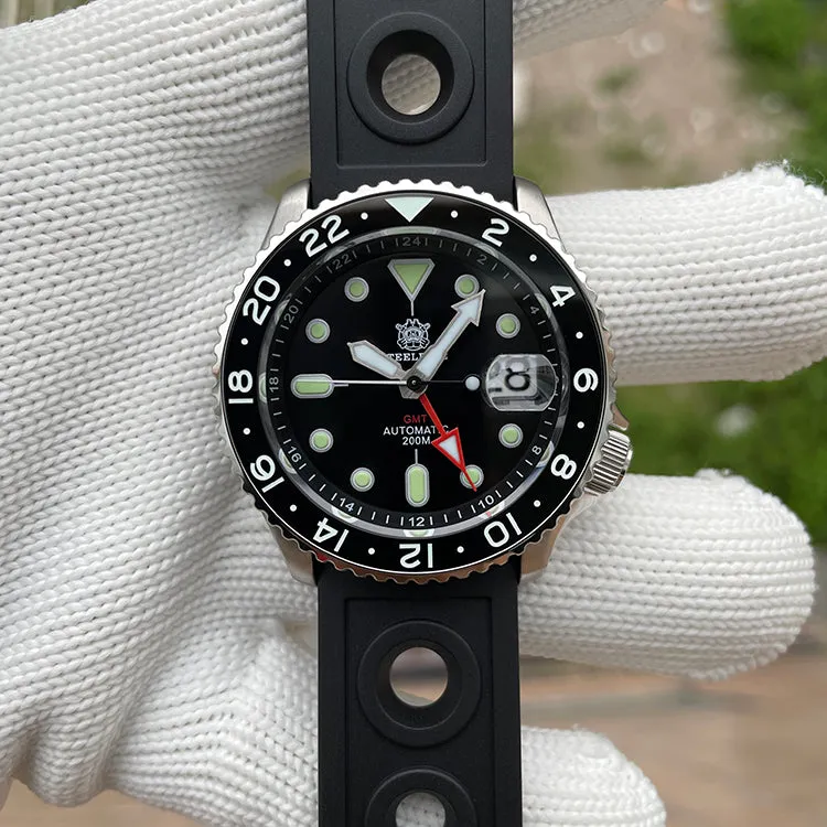 Welcome DealSteeldive SD1994 SKX007 NH34 GMT Automatic Watch