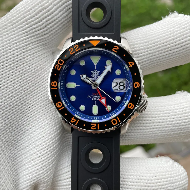 Welcome DealSteeldive SD1994 SKX007 NH34 GMT Automatic Watch