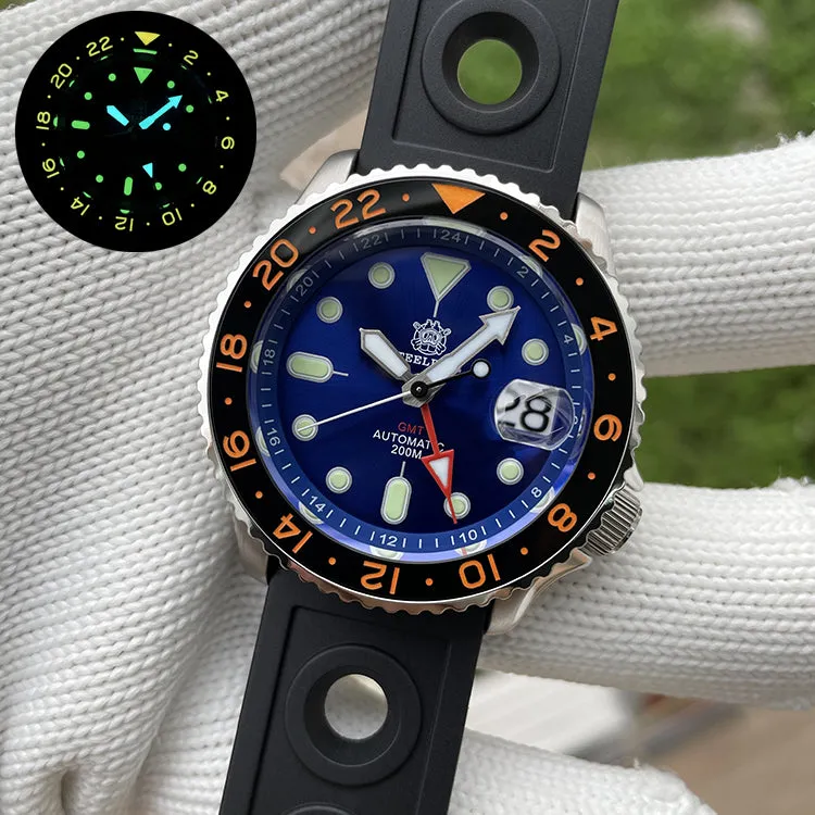 Welcome DealSteeldive SD1994 SKX007 NH34 GMT Automatic Watch
