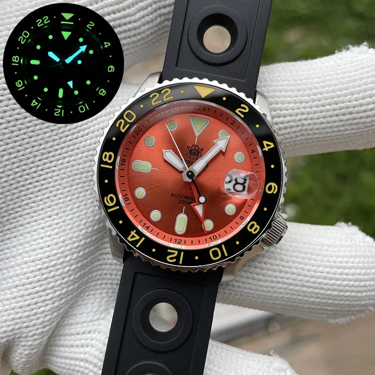 Welcome DealSteeldive SD1994 SKX007 NH34 GMT Automatic Watch